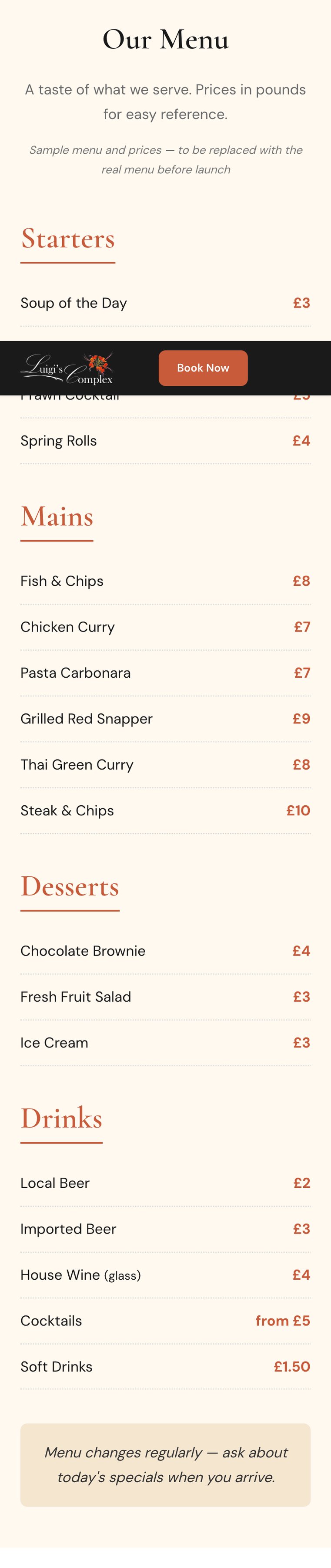 How it looks on a phone